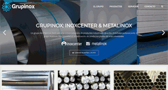 Desktop Screenshot of grupinox.com